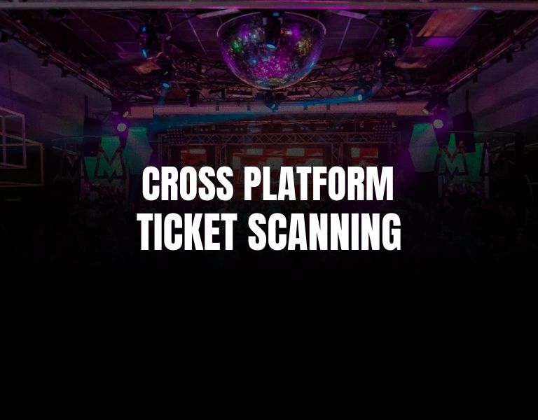 Use the Tickxts scanner to scan tickets from other platforms