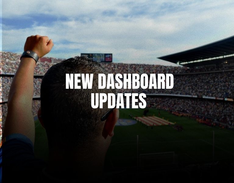 Exciting new updates on the event organisers dashboard
