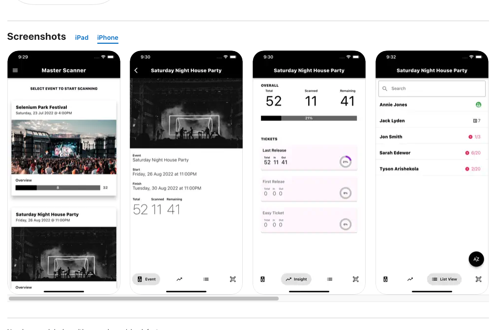 All New Ticket Scanner - Our scanner has a new look