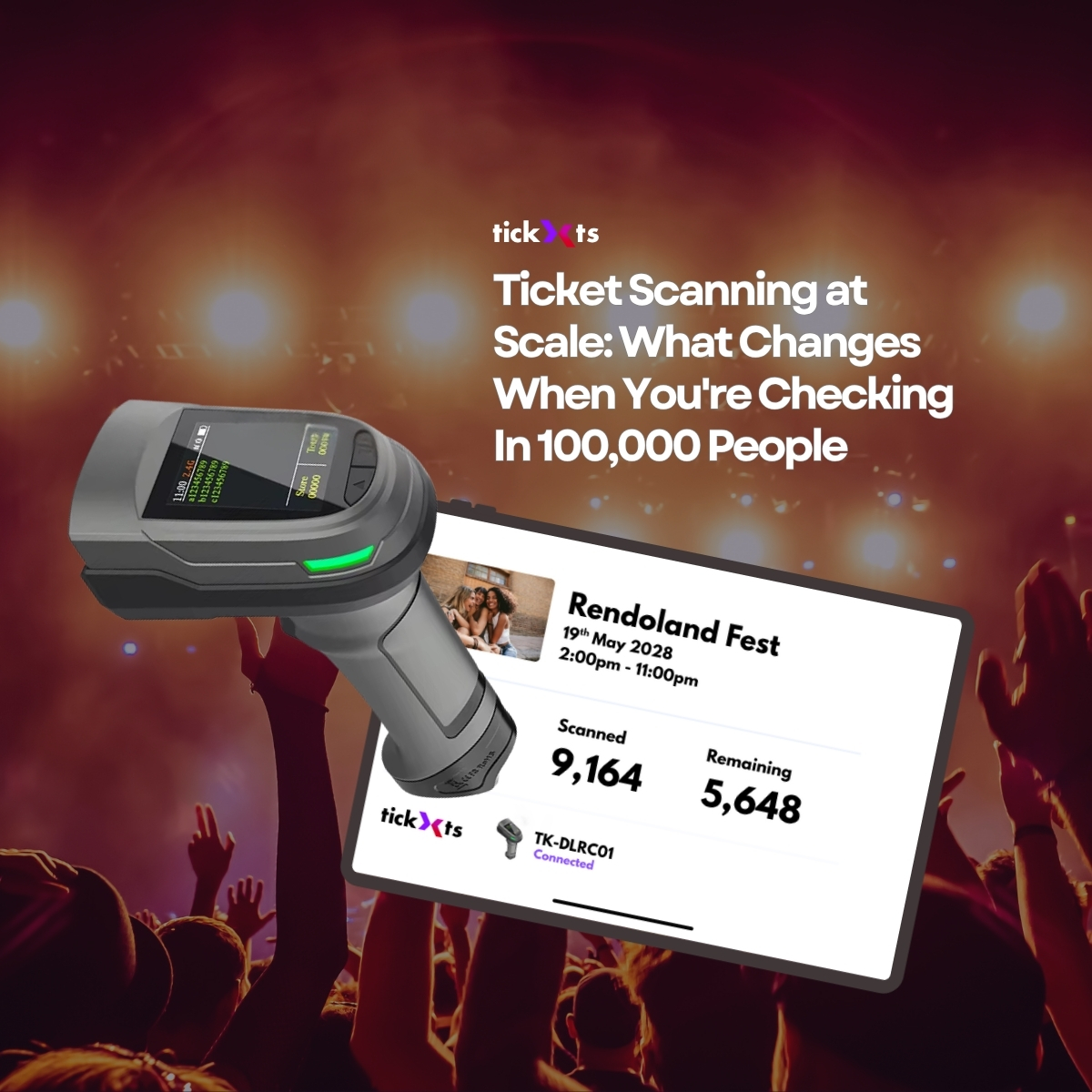 Why Ticket Scanning Gets Harder as Your Festival Gets Bigger